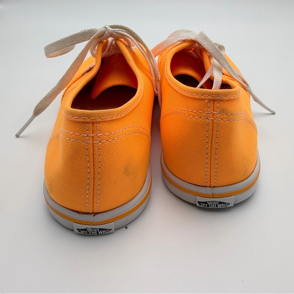 Vans off the Wall Bright Orange Sneakers Lo Pro TB4R Mens 8 Womens 9.5 - Picture 6 of 11